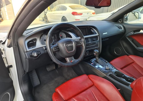 Audi S5 cena 33900 przebieg: 193000, rok produkcji 2009 z Łobżenica małe 781